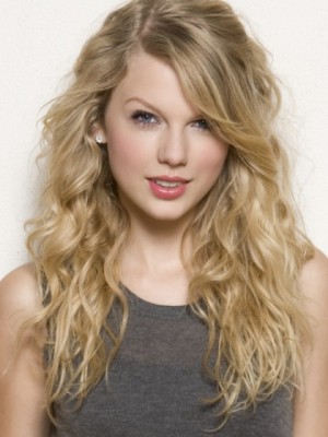 Taylor Swift Impressive Capless Wavy Synthetic Wig