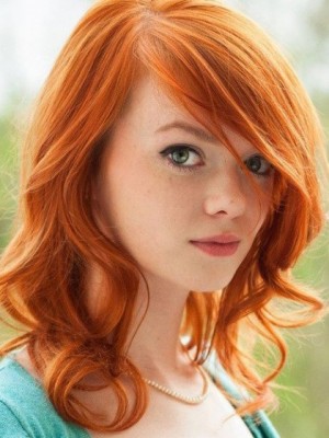 Comfortable Wavy Lace Front Synthetic Wig