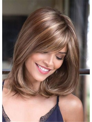 Hot Selling Medium Capless Synthetic Wig