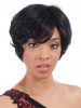 Short Capless Synthetic African American Wig
