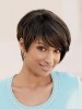 Gorgeous Short Straight Capless African American Wig