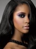 Durable Human Hair Straight Lace Front Wig