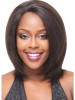 Straight Remy Human Hair Lace Front African American Wig