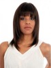 Straight Remy Human Hair African American Wig