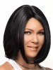 Dazzling Lace Front Synthetic Straight Wig