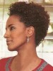 Popular Short Curly 100% Remy Human Hair