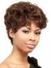 100% Remy Human Hair Wavy African American Wig