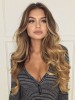 Attractive Lace Front Remy Human Hair Wavy Wig