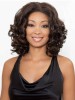 Beautiful Lace Front Synthetic Wavy African American Wig