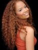Pleasant Lace Front Remy Human Hair Curly African American Wig