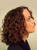 Fine Remy Human Hair Curly Lace Front African American Wig