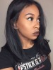 Top Quality Lace Front Straight Synthetic African American Wig