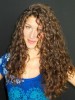 Dazzling Curly Remy Human Hair Lace Front African American Wig