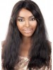 Concise Lace Front Wavy Remy Human Hair African American Wig