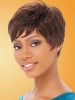 Nice Straight Lace Front African American Remy Human Hair Wig