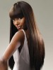 Popular Straight Synthetic African American Capless Wig