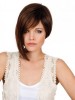 Bob Style Synthetic Lace Front Longer Side Wig