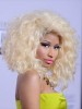 Nicki Minaj's Fluffy Style Medium Wavy Lace Celebrity Wig