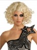 Lady Gaga Medium Wavy Lace Front Celebrity Wig for Woman