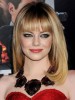 Emma Stone Light Blonde Celebrity Wig with Full Bangs
