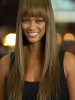 Tyra Banks Straight Elegant Remy Hair Lace Front Wig