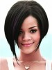 Rihanna Straight Romantic Lace Front Human Hair Wig