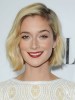 Stylish Caitlin FitzGerald Lace Front Hairstyle Bob Wig