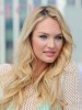 Candice Swanepoel Wavy Synthetic Long Lace Front Wig