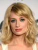 Beth Behrs Amazing Synthetic Lace Front Wavy Wig