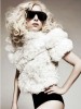 Lady Gaga Durable Synthetic Wavy Lace Front Wig