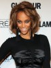 Tyra Banks Glamorous Lace Front Wavy Synthetic Wig