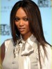 Tyra Banks Glamorous Straight Lace Front Synthetic Wig