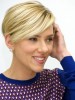 Charming Scarlett Johansson Straight Lace Front Remy Human Hair Wig