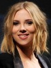 Striking Scarlett Johansson Wavy Lace Front Synthetic Wig