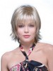 Classic Natural Straight Synthetic Grey Wig