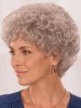 Perfect Curly Short Grey Wig