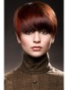 Stupendous Straight Capless Red Human Hair Wig 