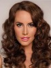 Fashionable Wavy Capless Remy Human Hair Wig