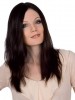 Admirable Long Centre Parting Lace Front Human Hair Wig