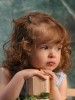 Chic Curly Remy Human Hair Kids Wig