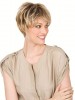 Short Human Hair Mono Lace Wig For Woman