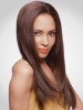 Lace Front Long Centre Parting Remy Human Hair Wig For Woman