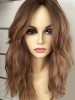 Flattering Lace Front Remy Human Hair Wavy Wig