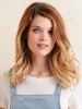 Natural Wavy Lace Front Remy Human Hair Wig