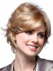 Charming Feathered Edges Lace Front with Mono Wig For Woman