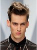 Cool Hairstyle Full Lace Mens Wig