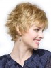Stunning Short Cropped Pixie Synthetic Wig