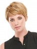 Nice Open Cap Short Straight Synthetic Wig