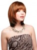 Chic Collar Length Layers Synthetic Wig