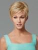 Fashionable Short Capless Synthetic Wig